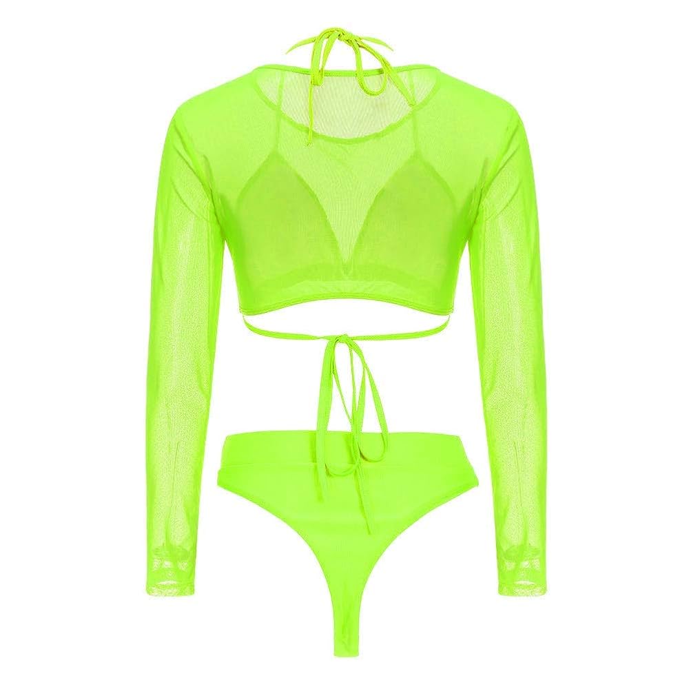 Amazon.com: Meyeeka Womens High Waist 2 Pieces Bathing Suit